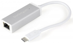 Adapter StarTech US1GC30A USB-C male, RJ-45 female, h&otilde;be v.