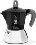 Moka kohvikann Bialetti, must v.