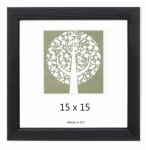 Fotoraam Pino 1200898, 15 cm x 15 cm, must