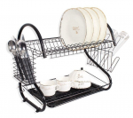 N&otilde;udekuivatusrest Maestro MR-1025-43, 24 cm x 43 cm x 39 cm, roostevaba teras, must v.