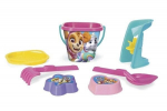Liivakasti m&auml;nguasjade komplekt Wader Paw Patrol, mitmev&auml;rviline, 180 mm x 200 mm, 7 tk