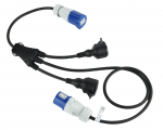 Pikendusjuhe Electraline, 3 x 1,5 mm&sup2;, 1.5 m, IP44, 3 pesa