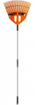 Reha lehvik Finland Plastic Lawn Rake 4745090950274, varrega, 1970 mm, oranž v.