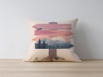 Dekoratiivpadjap&uuml;&uuml;r Mioli Decor 1131, mitmev&auml;rviline, 43 cm x 43 cm