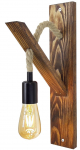 Valgusti seinale Opviq Ahşap Aplik 18, E27, 1 x 40 W, pruun v.