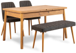 S&ouml;&ouml;gitoa komplekt Kalune Design Santiago 1053 - 3 A, m&auml;nni v./antratsiit v.