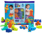 Klotsid Mattel Mega Bloks Bigger Building Bag HHM96, 150 tk