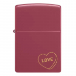 Tulemasin Zippo Love 48494, punane v.