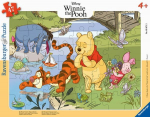 Pusle Ravensburger With Winnie the Pooh in Nature 056712V, 24.5 cm x 32.5 cm, 47 tk, mitmev&auml;rviline