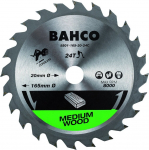 Saeketas Bahco Circular Saw Blade, 165 mm x 20 mm