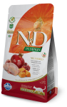 Kuiv kassitoit Farmina N&D Pumpkin Neutered Quail & Pomegranate, vutt, 0.3 kg