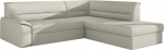 Nurgadiivan Elano Soft 33, hele pruun v., parem, 255 x 212 cm x 90 cm
