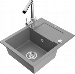 K&ouml;&ouml;givalamu Mexen Enzo 6506-71-671600-00, graniit, 57.6 cm x 46.5 cm x 17.4 cm, hall/kroom