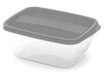 Toidukarp Curver Vedo, 1.3 l, 18.5 cm x 13.5 cm, l&auml;bipaistev v./hall v.