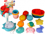 Vannim&auml;nguasjade komplekt 13381, mitmev&auml;rviline, 17 tk