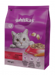 Kuiv kassitoit Whiskas Beef, veiseliha, 0.8 kg