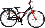 Laste jalgratas, linna- Volare Thombike, must/punane, 26"