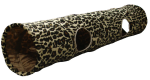 Tunnel kassidele Flamingo Leopard 507666, pruun/must/kollane, 130 cm