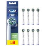 Hambaharja otsik Oral-B EB50-8 Cross Action Pro, 8 tk