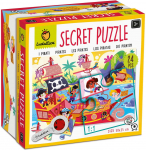 Pusle Ludattica Pirates, 35 cm x 50 cm, 24 tk, mitmev&auml;rviline