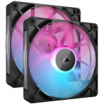 &Otilde;hkjahuti korpusele Corsair LINK RX140 RGB Fan 2 Pack, 120 mm x 25 mm