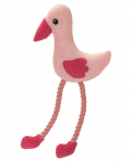 M&auml;nguasi koerale, pehme Beeztees Flamingo, 39.5 cm, roosa