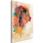 Reproduktsioon Artgeist Watercolor Lion HK0372-S, 20 cm x 30 cm