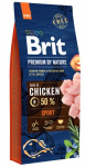 Kuiv koeratoit Brit Premium By Nature Sport Chicken, 15 kg