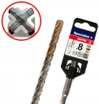 Puur Specialist+ Quattro 19/3-14400, kipskartong/betoon/plaadid, sds plus, 14 mm x 45 cm