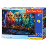 Pusle Castorland 300 Three Little Owls B-030545, 40 cm x 29 cm, 300 tk