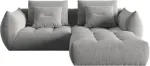 Mooduldiivan Micadoni Home Bloom Velvet, hall v., 232 x 216 cm x 95 cm