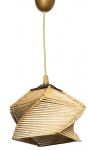 Valgusti rippuv Opviq Chandelier Stylo, E27, pruun v.