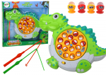 Kalap&uuml;&uuml;gi lauam&auml;ng Lean Toys Fishing Game Dinosaur