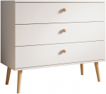 Kummut ADRK Beni, valge v., 85 cm x 41 cm x 100 cm