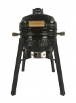 Grill Zyle Kamado ZY16KSBLSET, must v., 39.8 cm