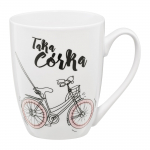 Tass Ambition Such a Daughter, valge/must, 0.37 l