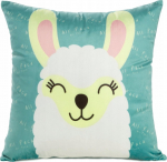 Dekoratiivpadjap&uuml;&uuml;r Design 91, t&uuml;rkiissinine, 45 cm x 45 cm