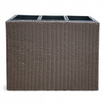 Lillepott Domoletti 53000011107, plastik, 79 cm x 29 cm, pruun v.
