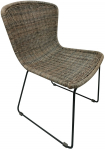 Aiatool Patio Leon, pruun v./must v., 53 cm x 59 cm x 80 cm