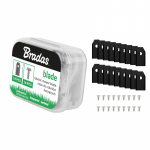 Terad robotniiduki Bradas Titan, must, 18 tk