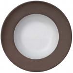 S&uuml;gav taldrik supi/magustoidu Verlo Choco, &Oslash; 20 cm, pruun v./valge v.