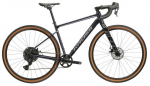Jalgratas gravel Kross Esker 2.0 GEN 2.0, 28 ", L raam, must/hall