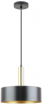 Valgusti rippuv Domoletti GIRA, E27, 1 x 40 W, must v.