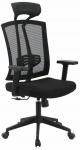 T&ouml;&ouml;tool Nao, 67 x 65 x 112 - 132 cm, must v.