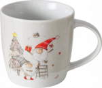 Tass Boltze Fiete, valge v./hall v./punane v., 0.330 l