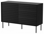 Kummut Cama Cortina, must v., 81 cm x 120 cm x 40 cm