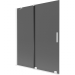 Vannisein Mexen Velar, 140 cm x 150 cm, valge v./grafiit v.