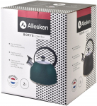 Vilega teekann Allesken Borys, 2 l, must v.