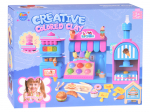 Plastiliini komplekt, koos tarvikutega Creative Sweet Shop, mitmev&auml;rviline