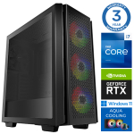 Statsionaarne arvuti Intop RM71983 Intel Core i7-14700F, DDR5 32 GB, SSD+HDD 500 GB 4 TB, Nvidia GeForce RTX3050 6 GB GDDR6, Windows 11 Pro
